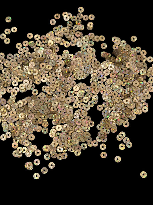 Paillettes doree irisee fonce ref fdm14n