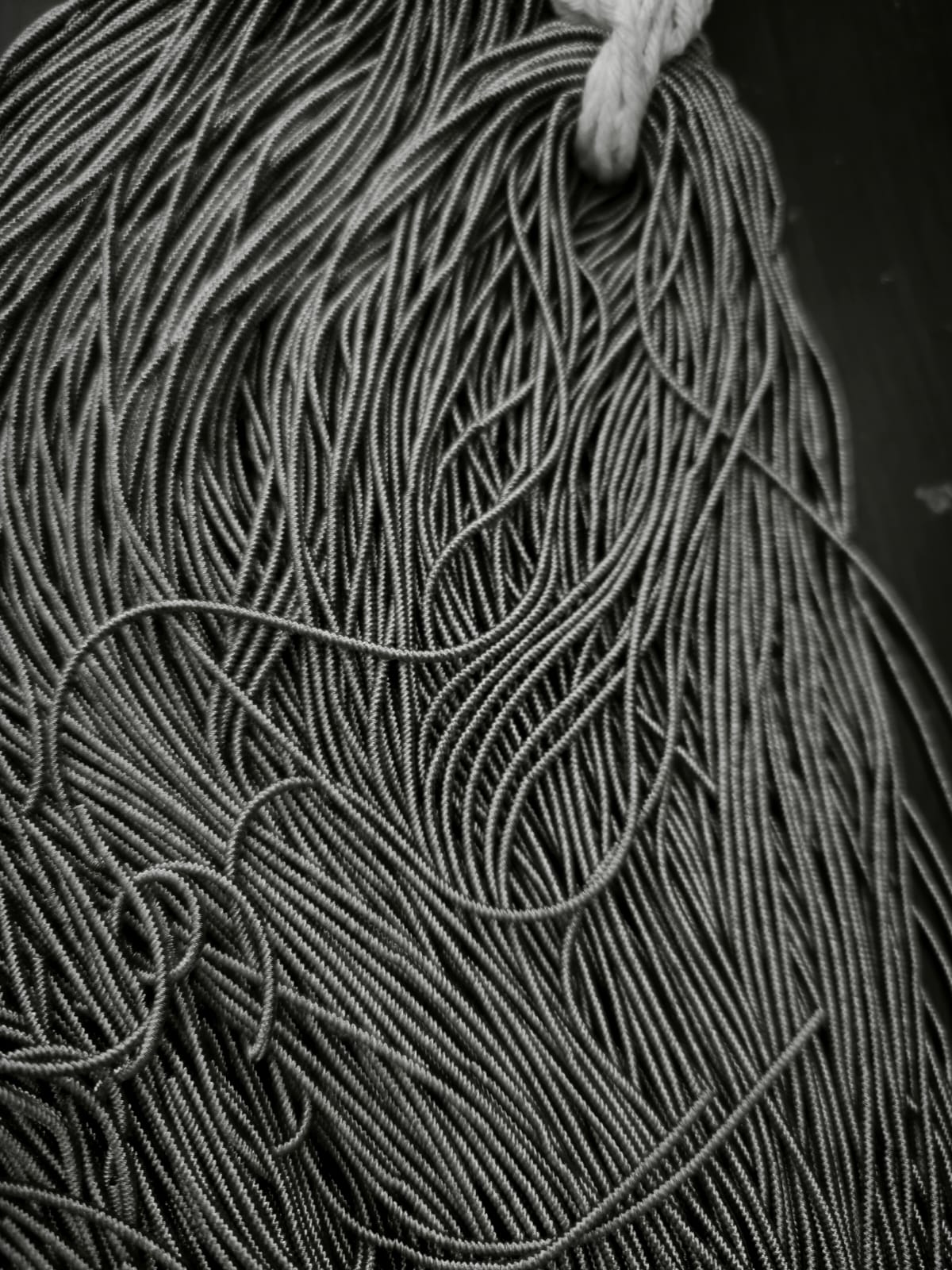 Cannetille Perlée Gris Clair