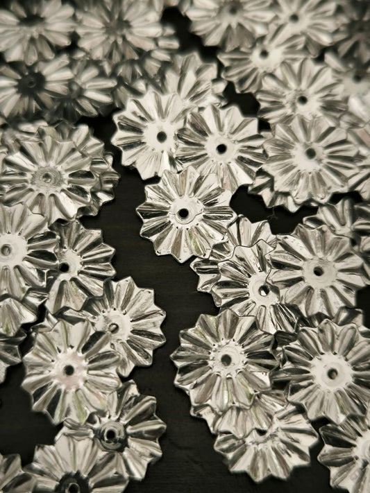 paillette argentee soleil 10mm 148MT41 b