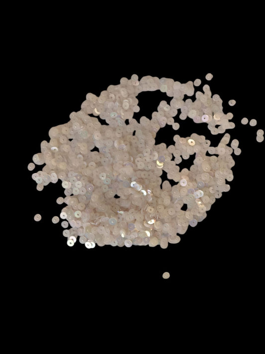 paillettes blanc nacre Rose ref 1541