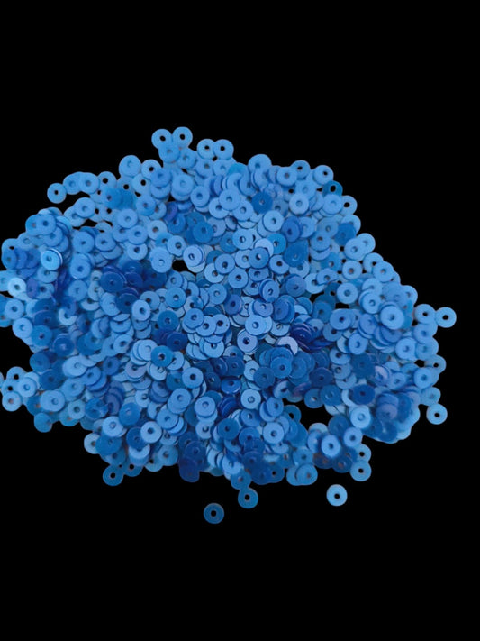 paillettes bleu 2026 D