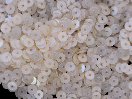 paillettes rose orange clair transparent zoom