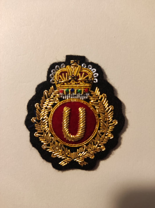 Ecusson lettre U Brode a