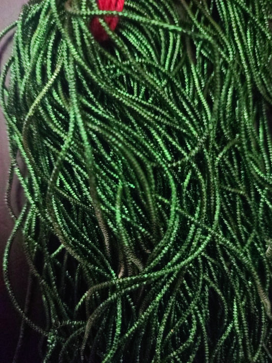 Cannetille frisee vert emeraude