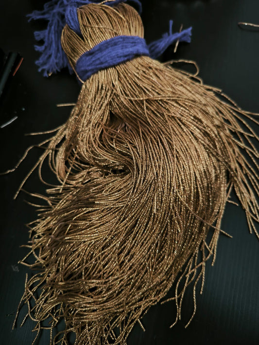 Cannetille frisee doree N2 a