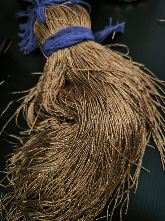 Cannetille frisee doree N2