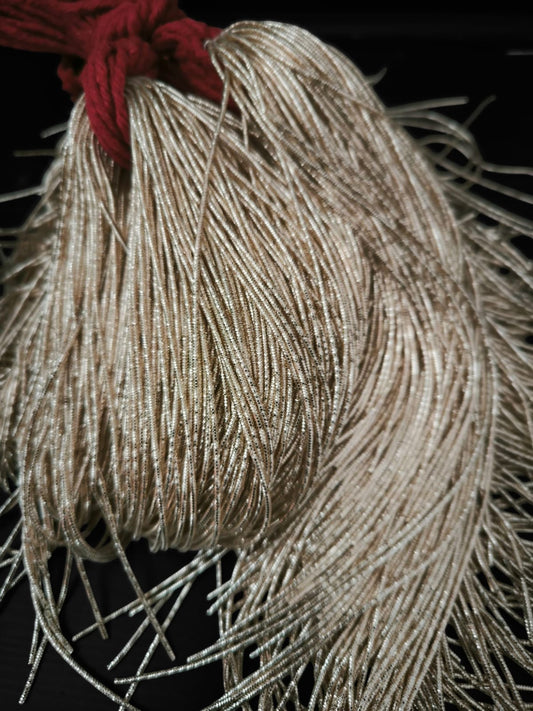 Cannetille frisee doree blanc N 103 b