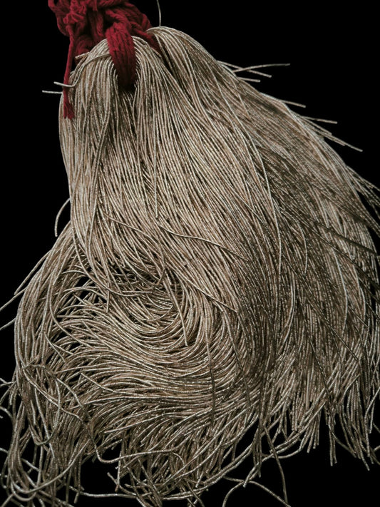 Cannetille frisee doree blanc N 103 