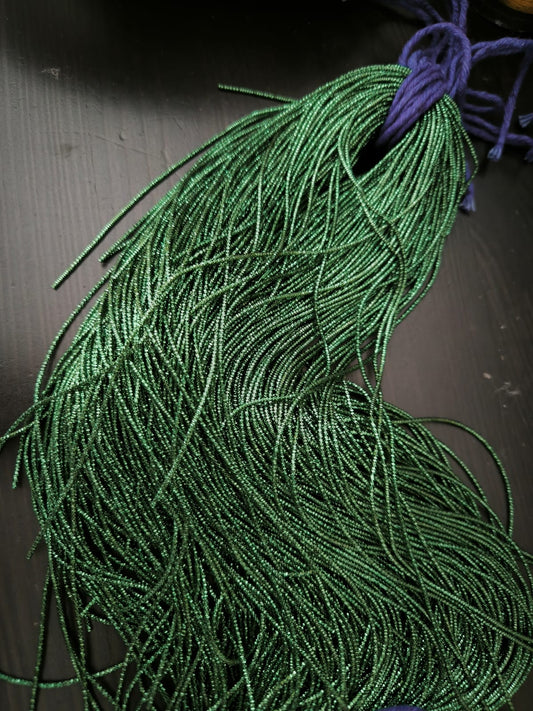 Cannetille frisee verte brillante N 16 b