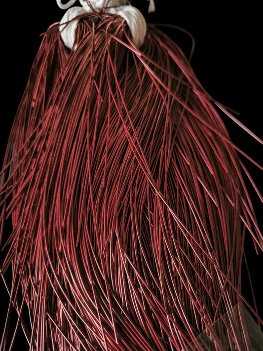 cannetille rouge bordeaux brillant a