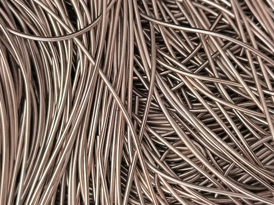 Cannetille argenté rose ancien