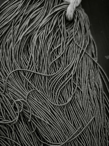 Cannetille Perlée Gris Clair