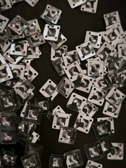 carres argentes 8 mm