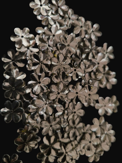 Fleurs Dorees pour Broderie 15 mm