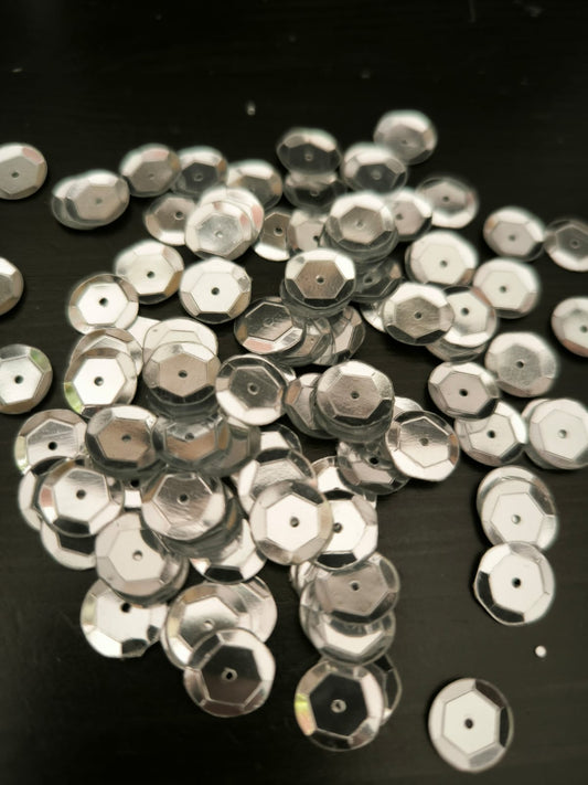 paillette argentee hexagonal 10 mm 10MT4110FK a

