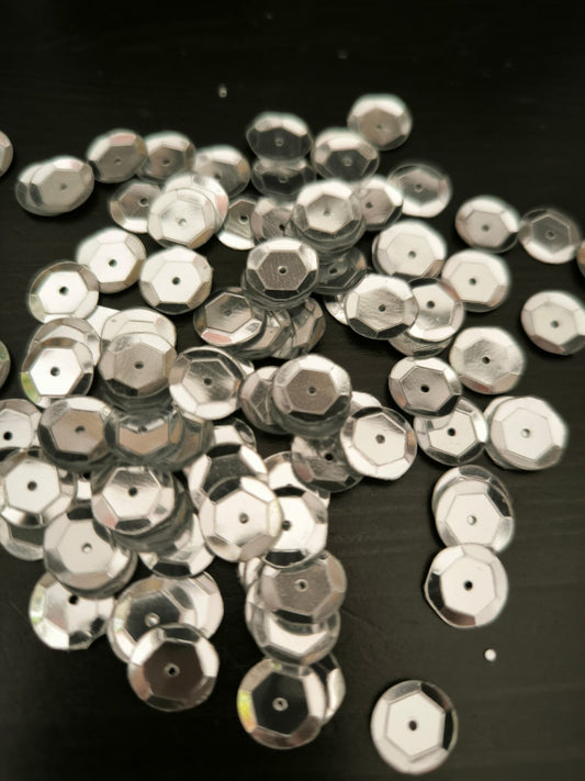 paillette argentee hexagonal 10 mm 10MT4110FK b
