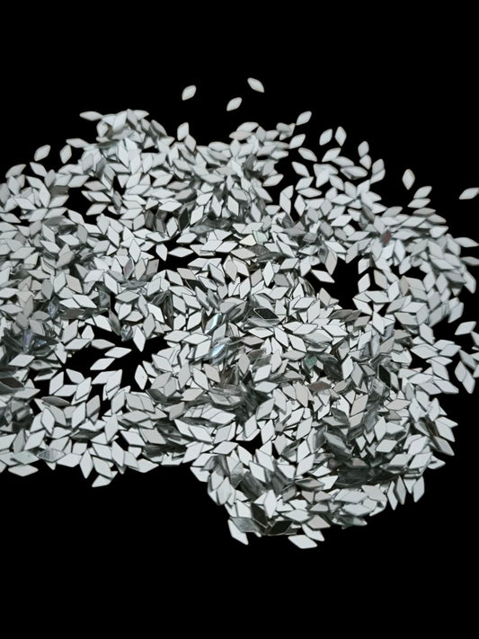 paillettes argent 2mm losanges