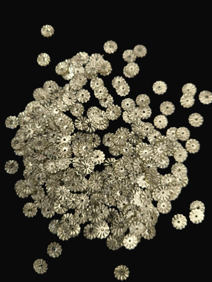 Paillettes Soleil Dorées 7 mm