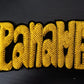 Patch PANAME brode en cannetille doree