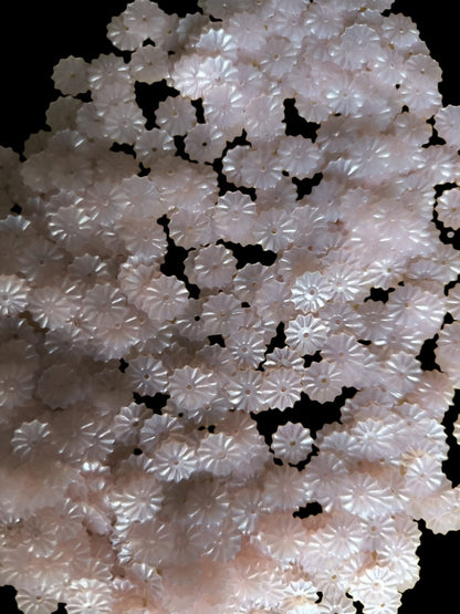 Paillettes Soleil Rose Pâle 7 mm