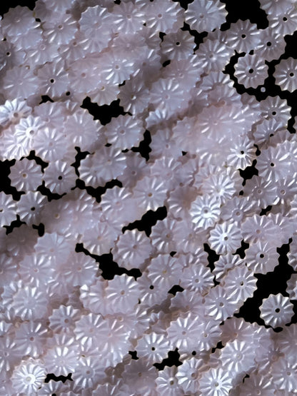 Paillettes Soleil Rose Pâle Ancien 7 mm