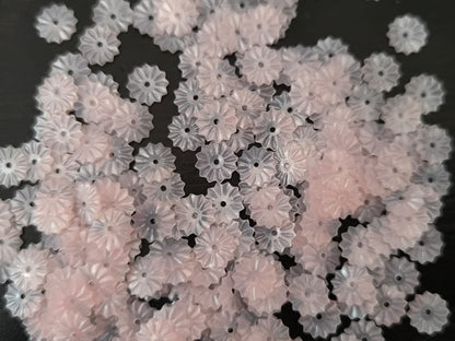 Paillettes Soleil Rose Pâle Ancien 7 mm