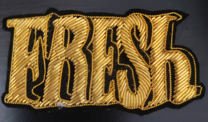 Patch brode graffiti FRESH zoom