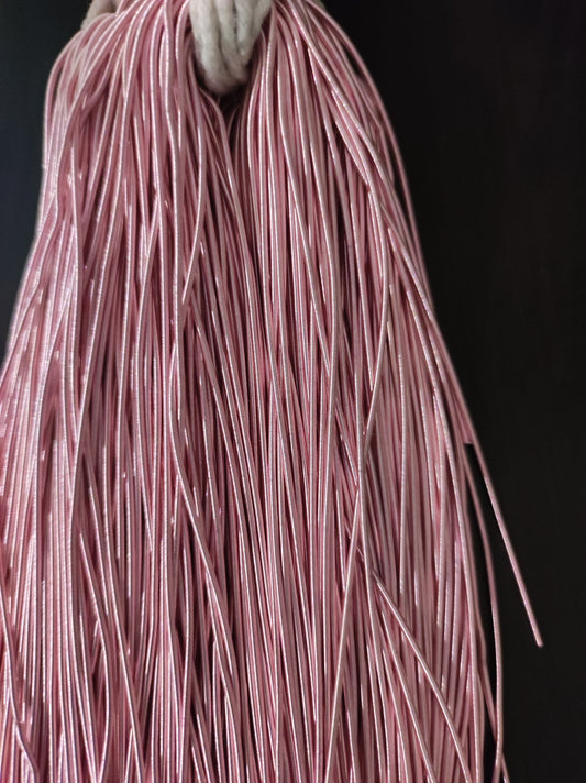 cannetille rose pale mat